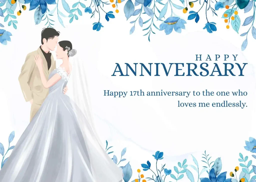 17th Anniversary Wishes 