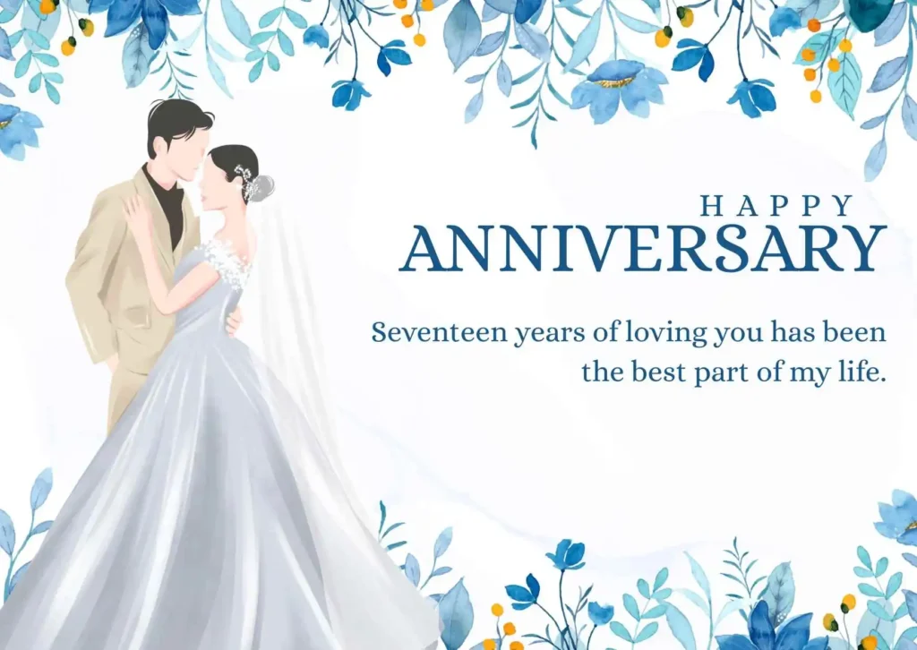 17th Anniversary Wishes 