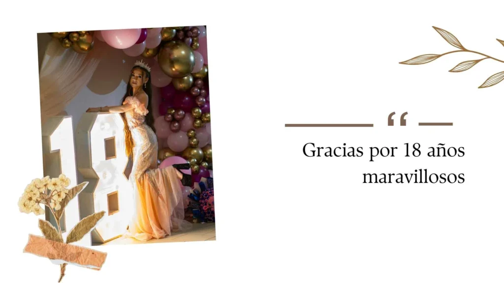 18th anniversary celebration