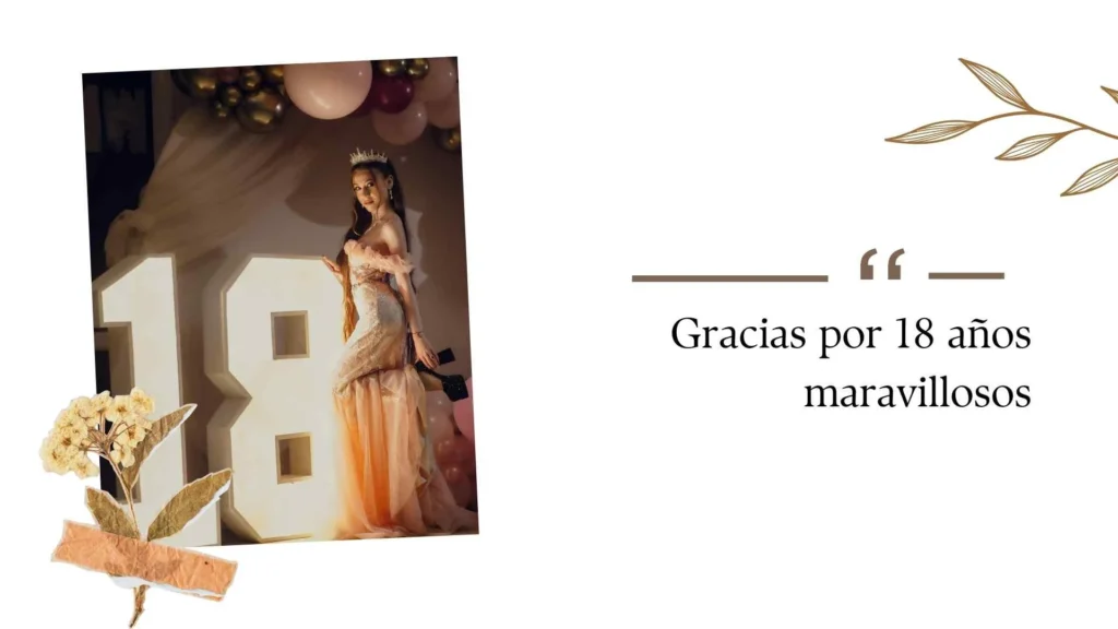 18th anniversary celebration