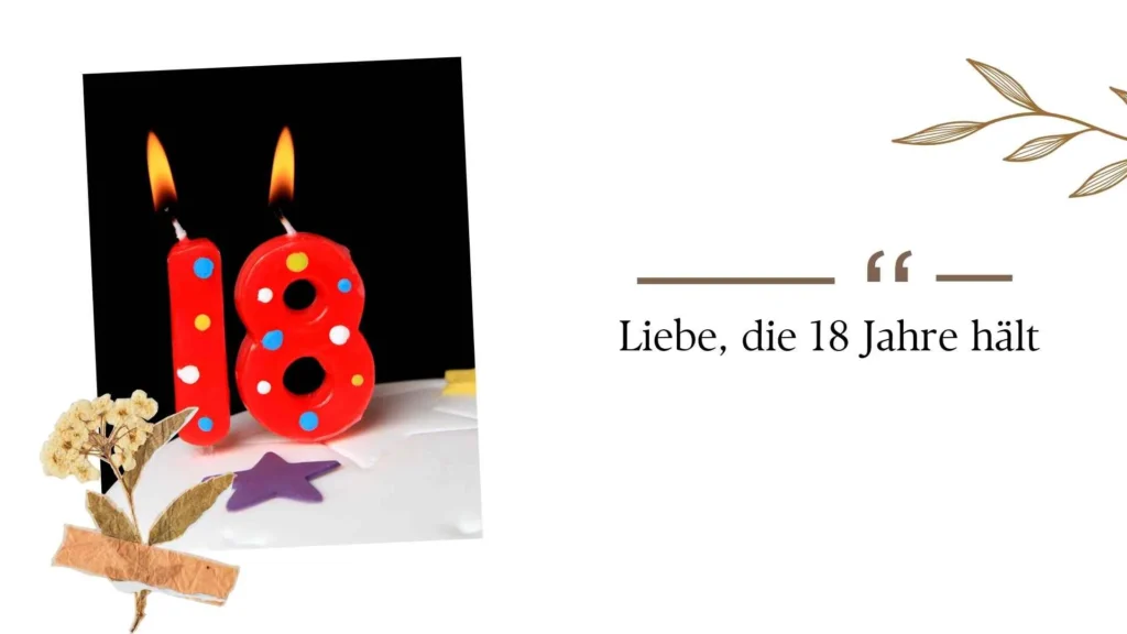 18th anniversary celebration