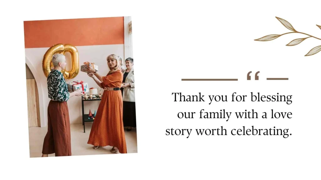 60th wedding anniversary celebration