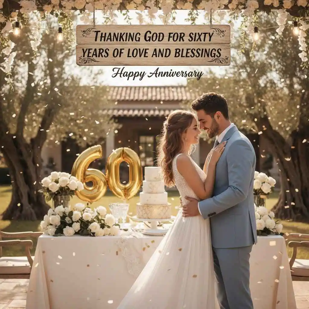 60th wedding anniversary Wishes