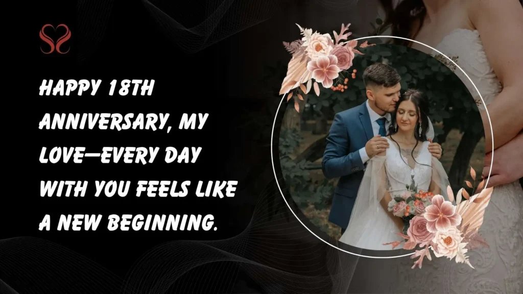 Romantic 18th Anniversary Wishes