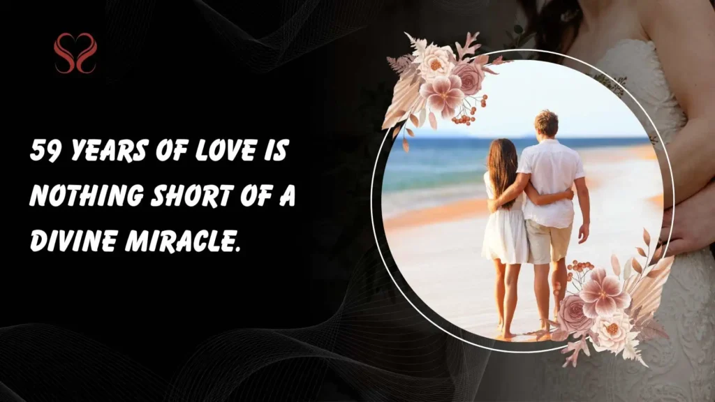 Spiritual 59th Wedding Anniversary Wishes 
