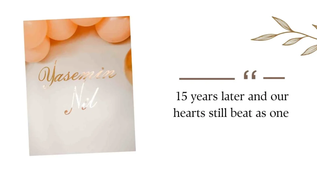 15th Wedding Anniversary Quotes