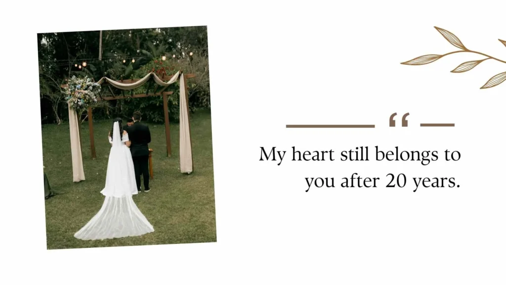 20th Wedding Anniversary Quotes