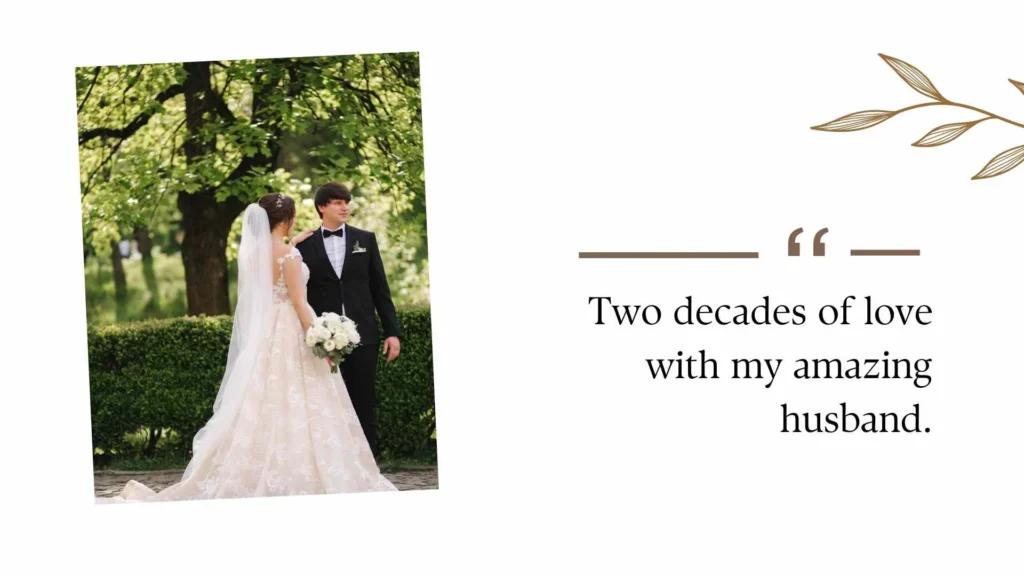 20th Wedding Anniversary Quotes