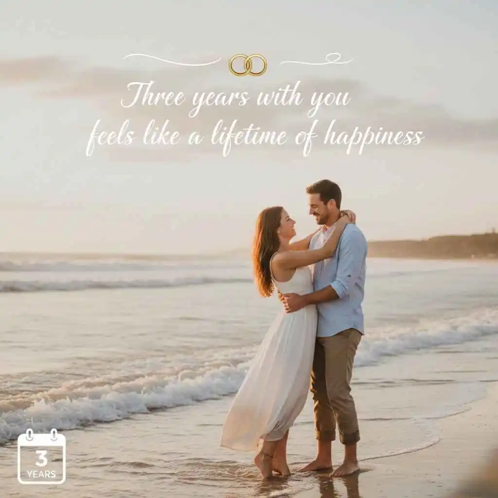 3rd Wedding Anniversary Quotes