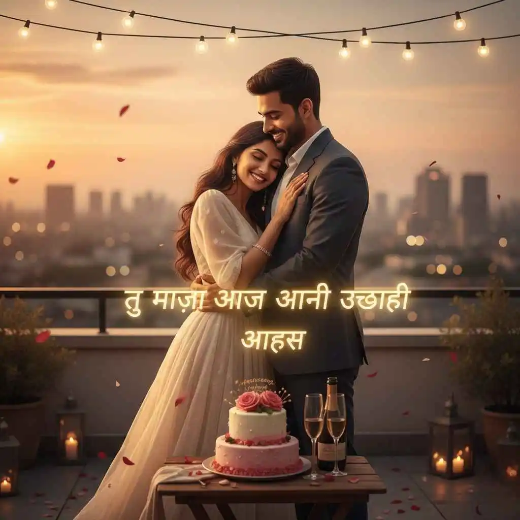 Anniversary Wishes for Husband in Marathi