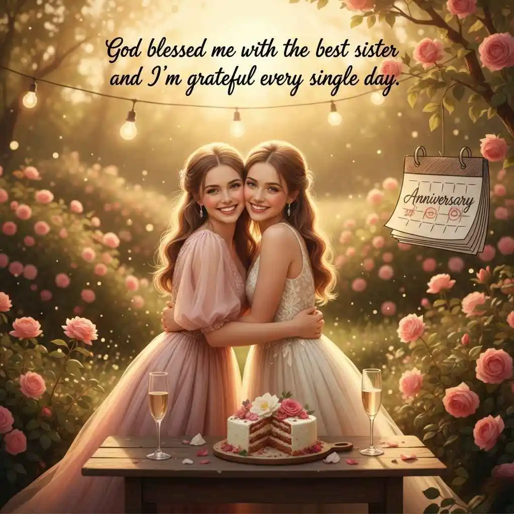 Heart Touching Birthday Wishes for Sister