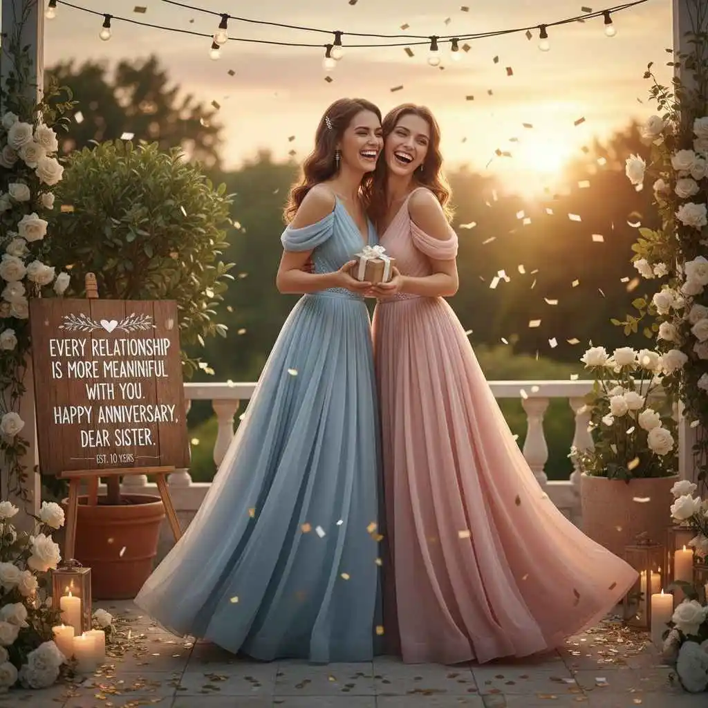 Heart Touching Birthday Wishes for Sister