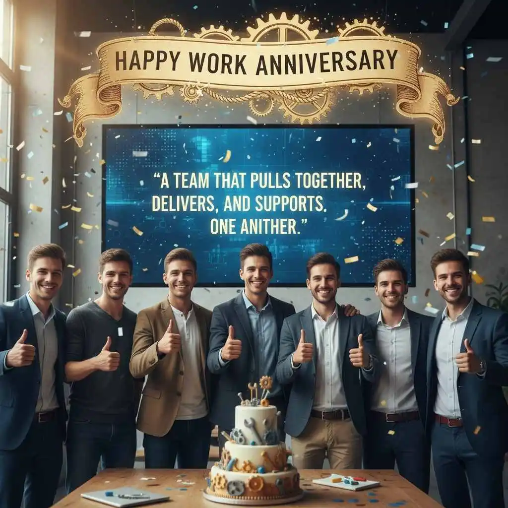 Work Anniversary Wishes