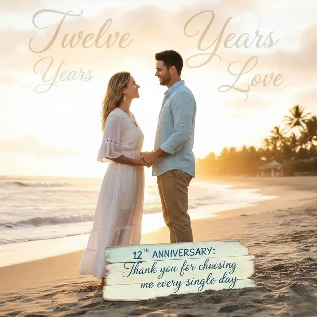 12th Wedding Anniversary Quotes