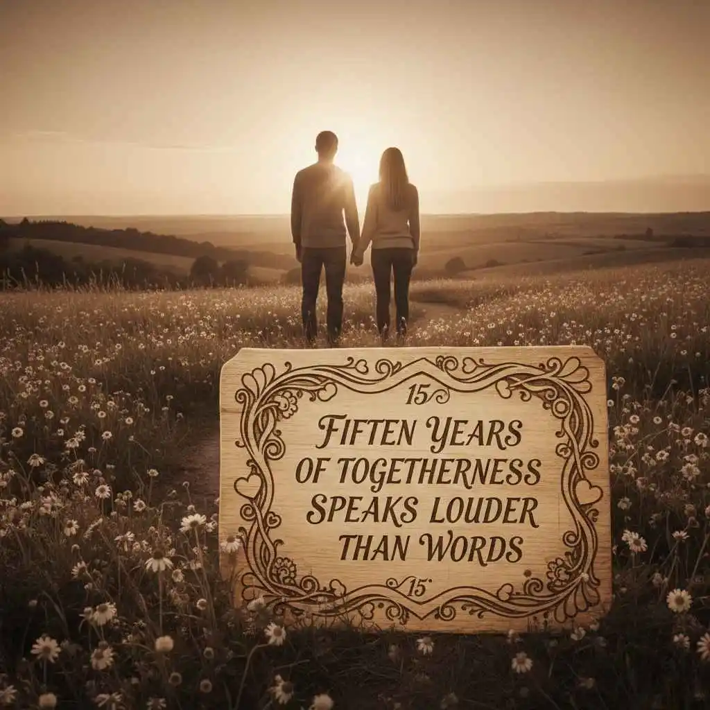 15th Wedding Anniversary Quotes