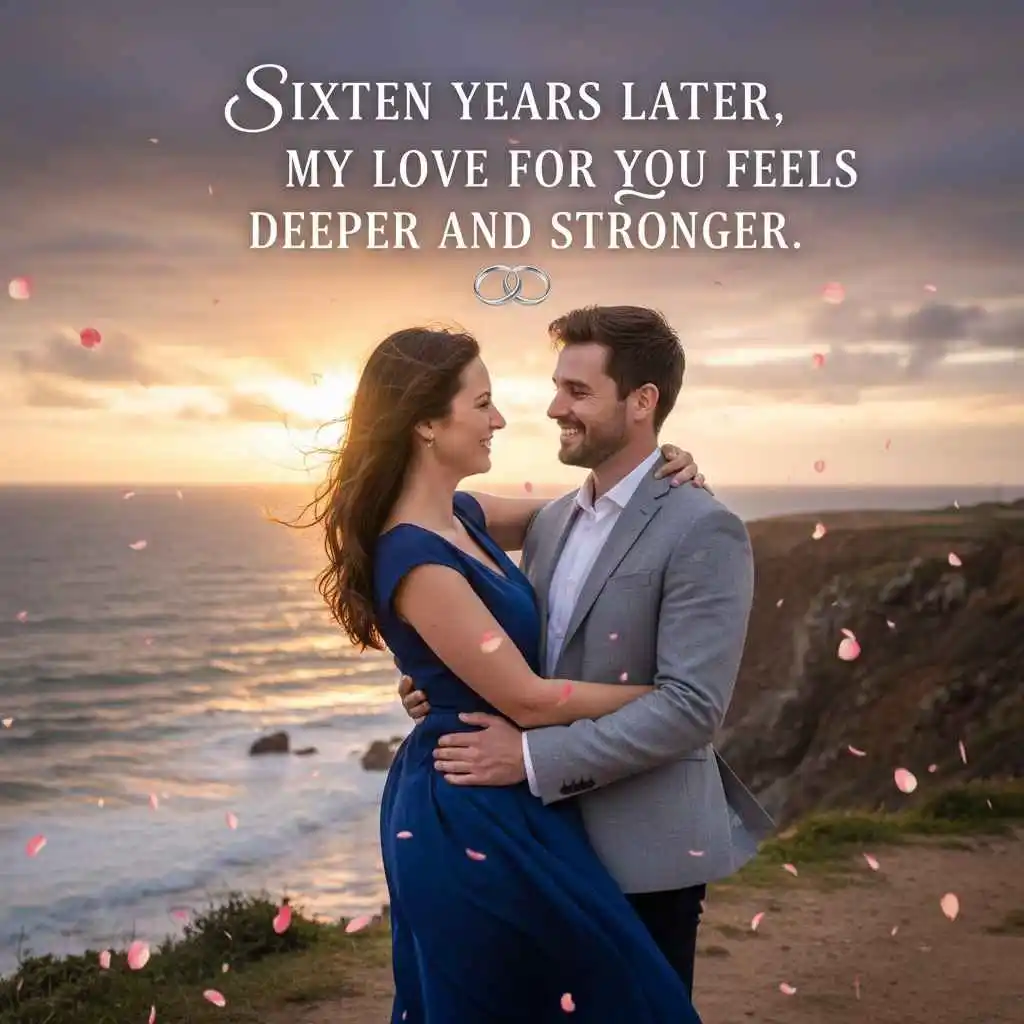 16th Wedding Anniversary Quotes