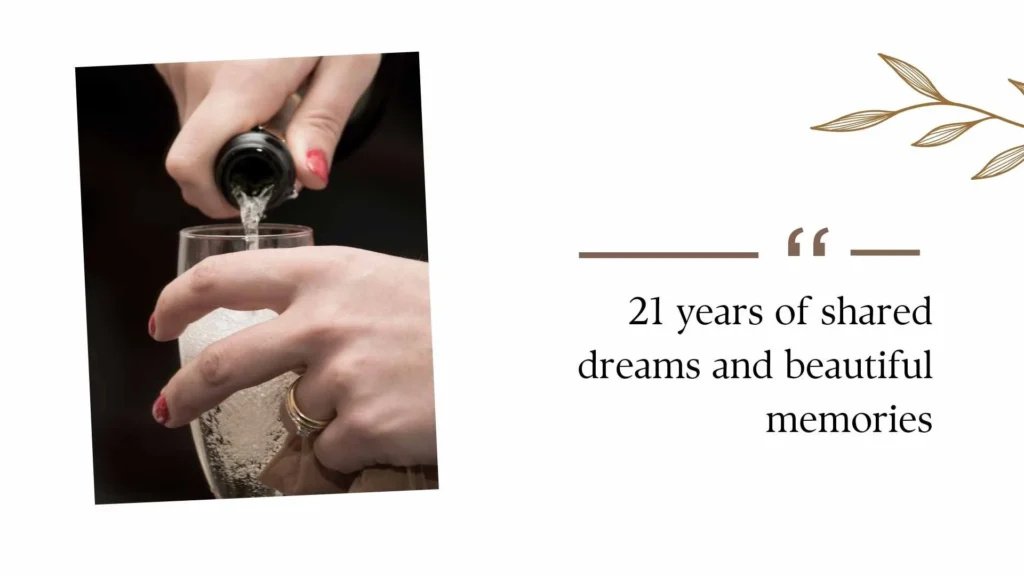 21st Wedding Anniversary Quotes