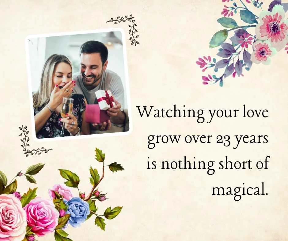 23rd Wedding Anniversary Quotes