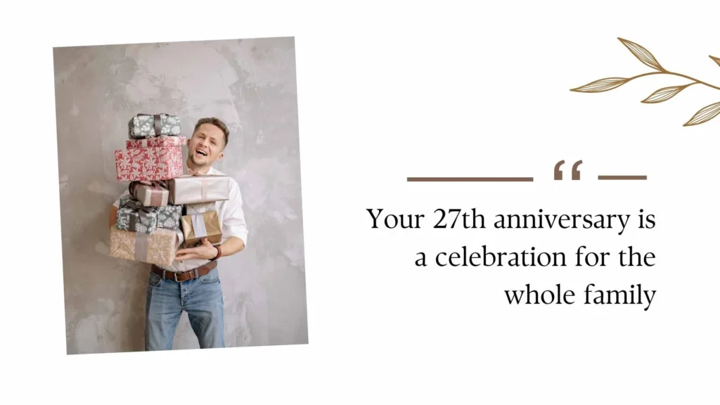 27th Wedding Anniversary Quotes