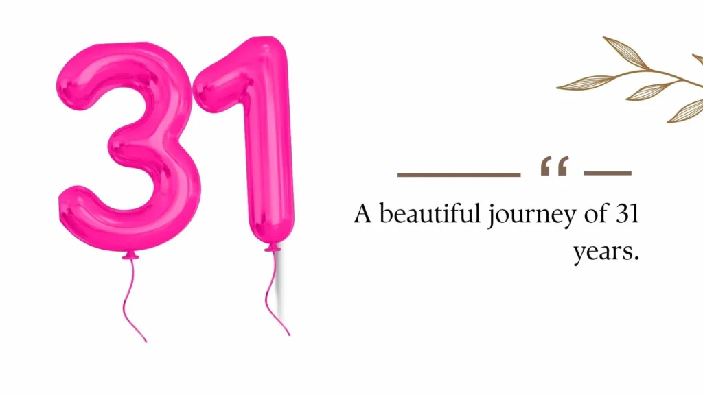 31st Wedding Anniversary Quotes