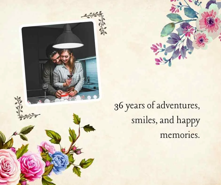36th Wedding Anniversary Quotes