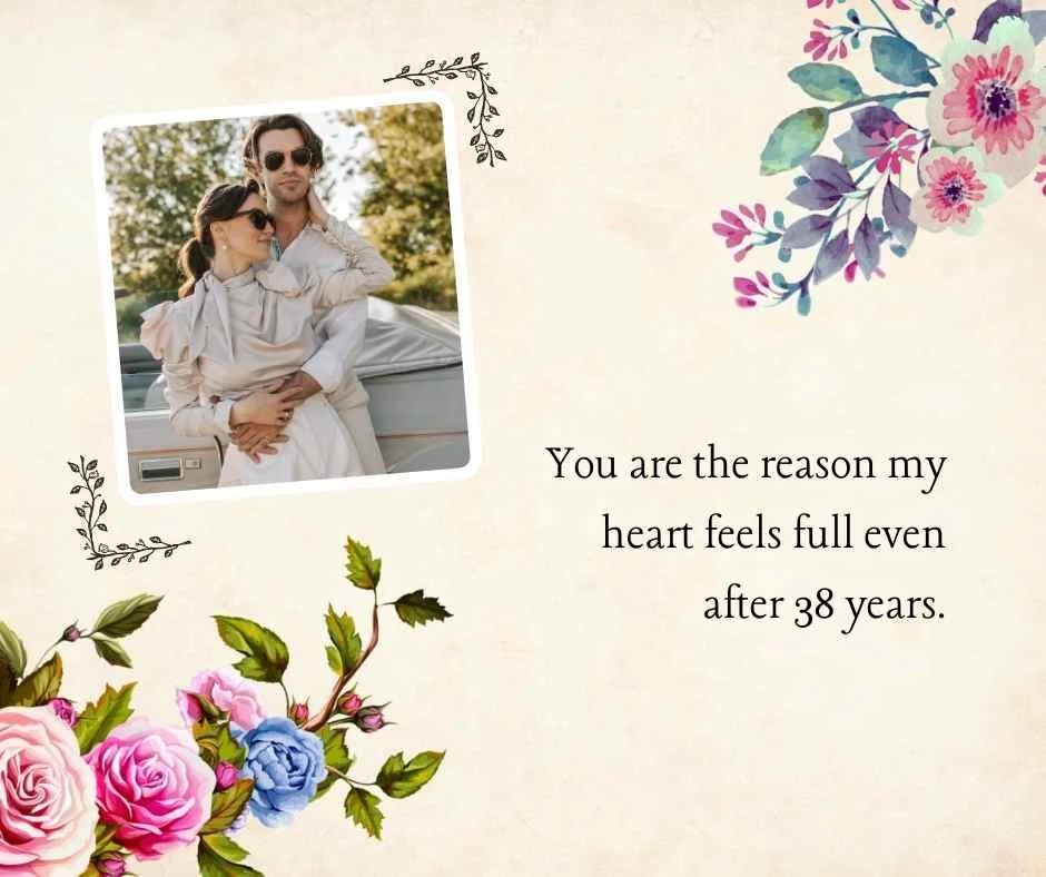 38th Wedding Anniversary Quotes