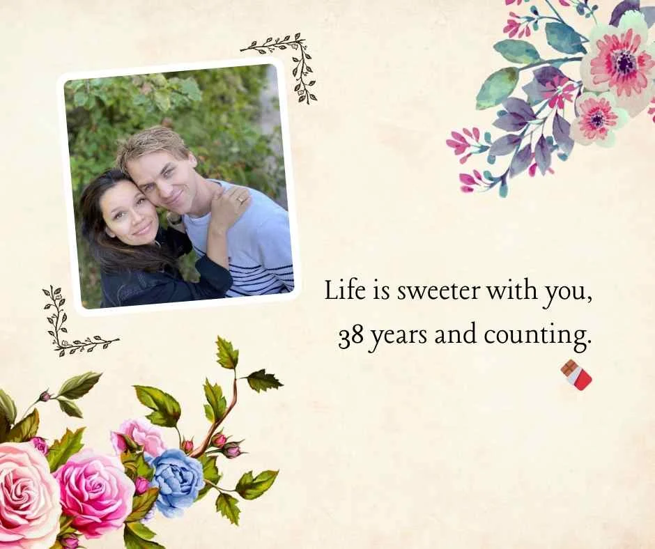 38th Wedding Anniversary Quotes