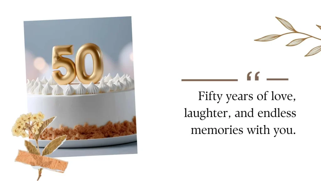 50th Wedding Anniversary Quotes