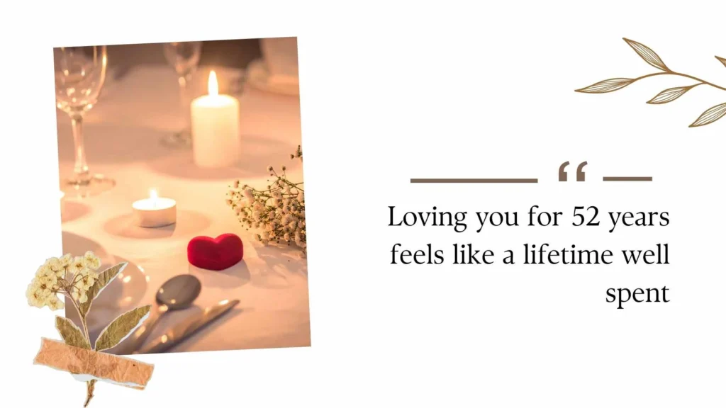 52nd Wedding Anniversary Quotes