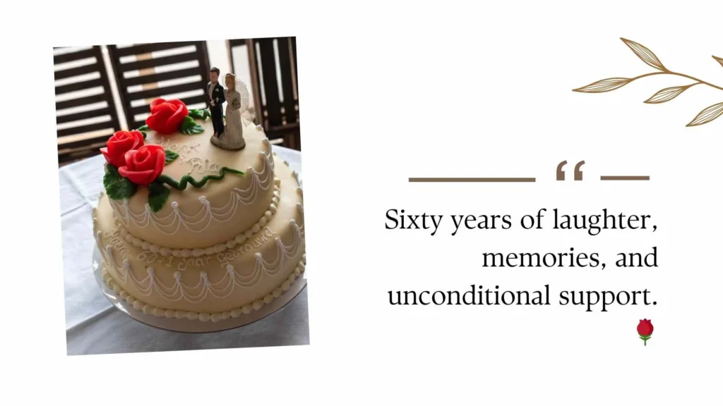 60th Wedding Anniversary Quotes