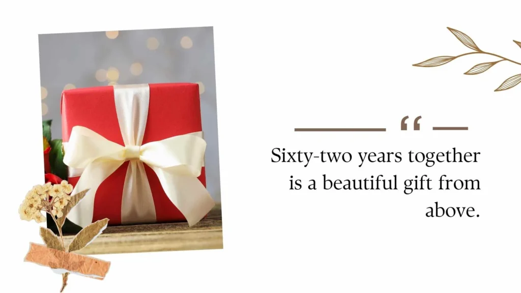 62nd Wedding Anniversary Quotes