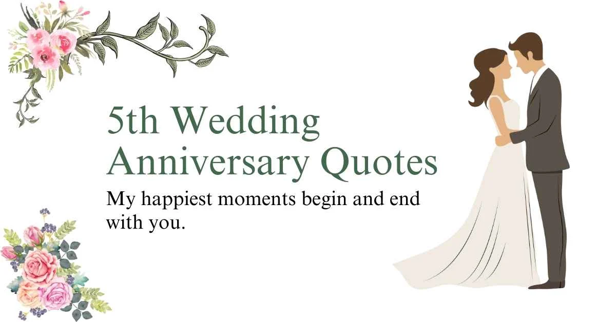 5th Wedding Anniversary Quotes