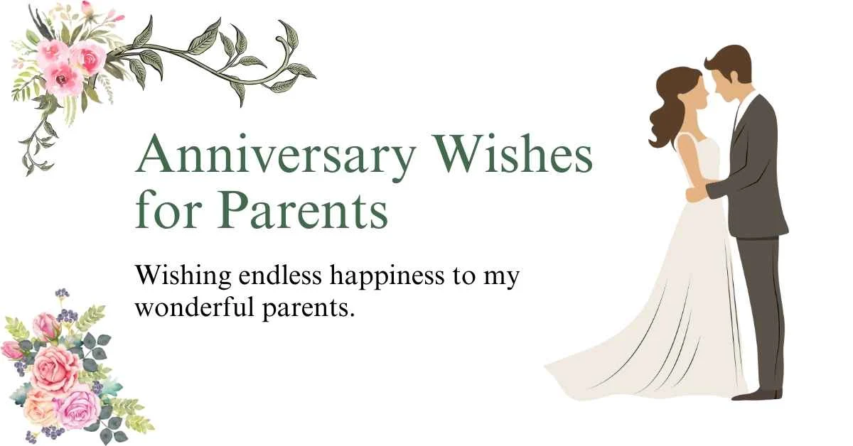 Anniversary Wishes for Parents