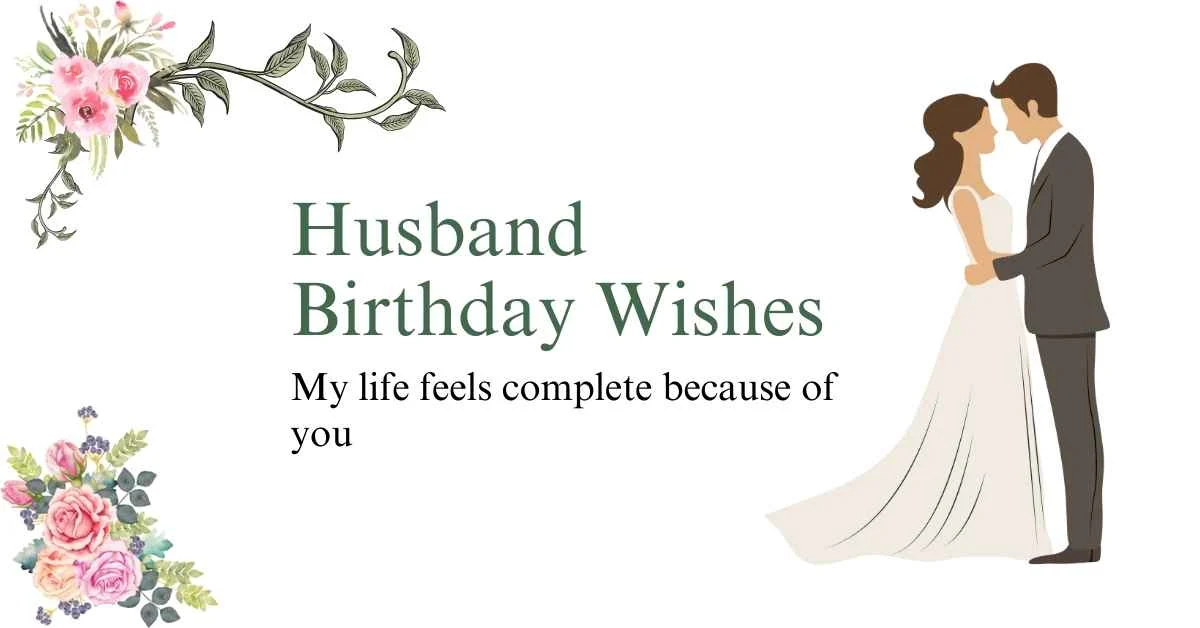 Husband Birthday Wishes