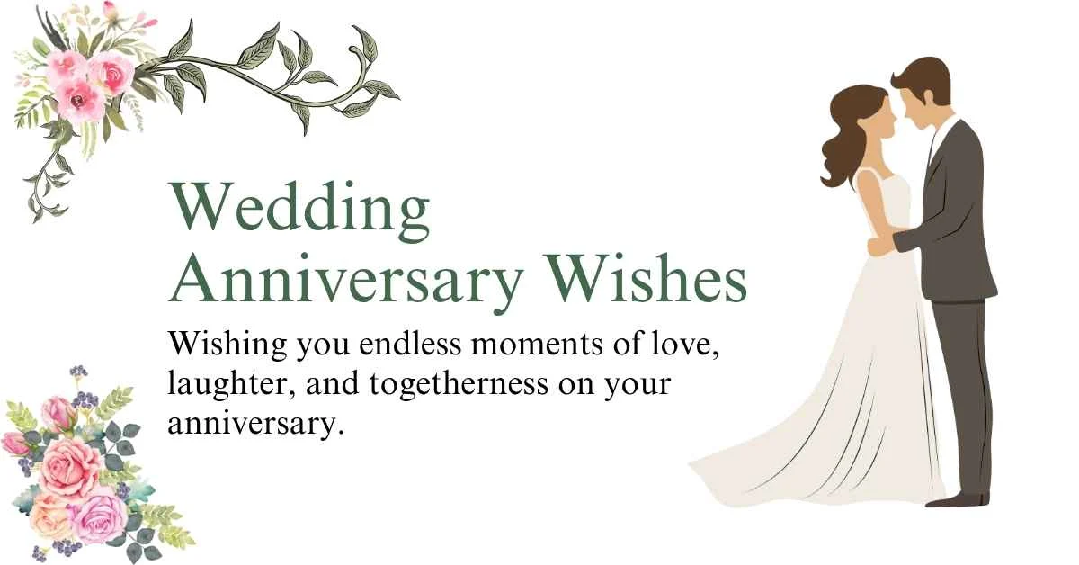 Wedding Anniversary Wishes for Couple