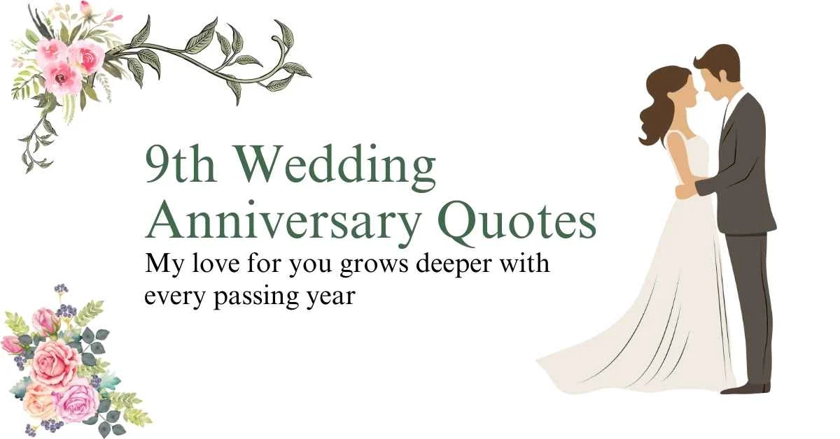 9th Wedding Anniversary Quotes