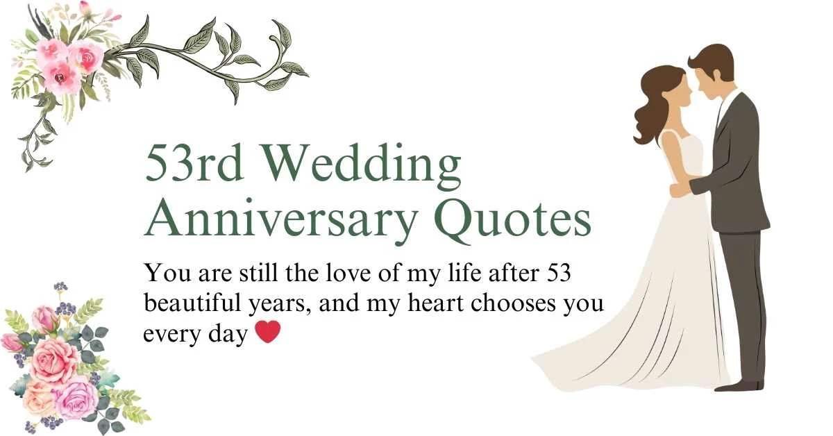53rd Wedding Anniversary Quotes