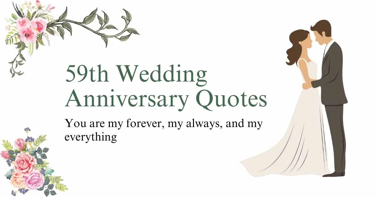 59th Wedding Anniversary Quotes