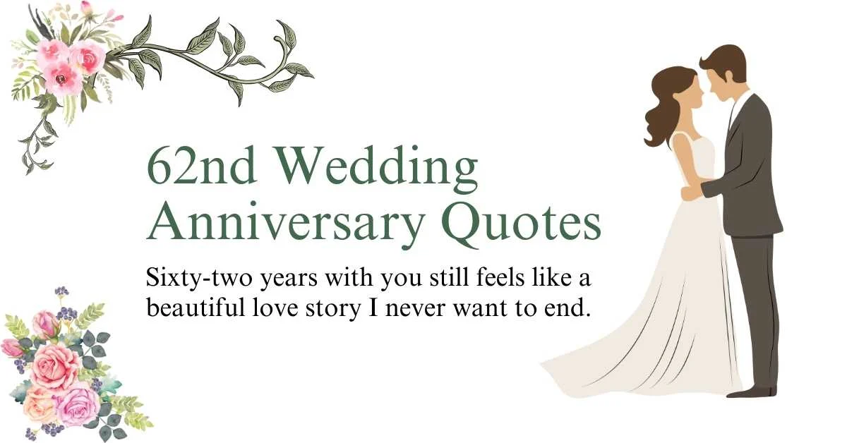 62nd Wedding Anniversary Quotes