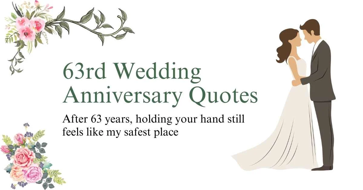63rd Wedding Anniversary Quotes