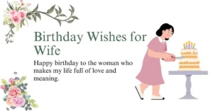 Birthday Wishes for Wife