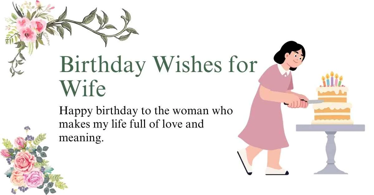 Birthday Wishes for Wife